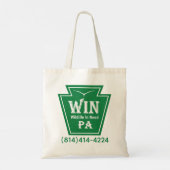 WIN Logo-Tasche Tragetasche (Rückseite)