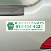 WIN LOGO + Telefonnummer Aufkleber Autoaufkleber (Auf Auto)