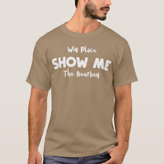 Win Place Show Mehe Bourbon Junge T-Shirt