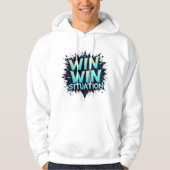 Win-Win Men Basic Hooded Sweatshirt (Vorderseite)
