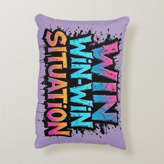 WIN-WIN-Situation Dekokissen (Rückseite(Vertikal))