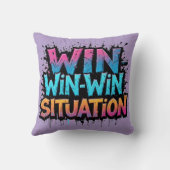 WIN-WIN-Situation Kissen (Rückseite)