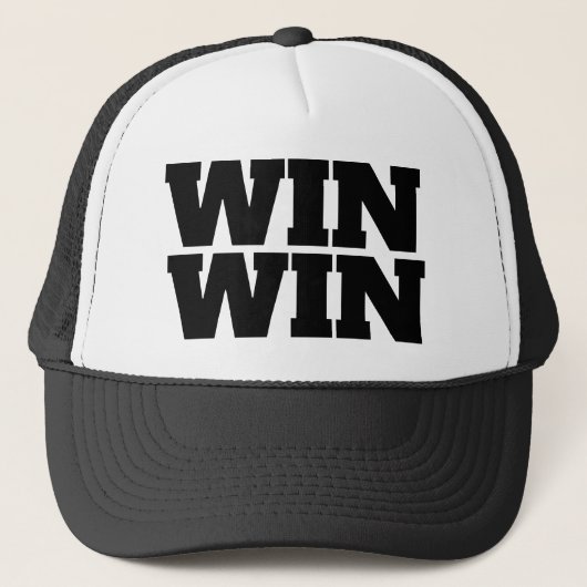 Win WIn Truckerkappe (Vorderseite)