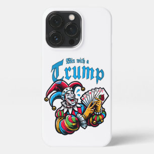 Win With A Trump - Gewinne mit einem Trumpf iPhone 13 Pro Hülle