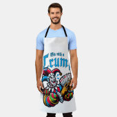 Win With A Trump - Gewinne mit einem Trumpf Schürze (Getragen)