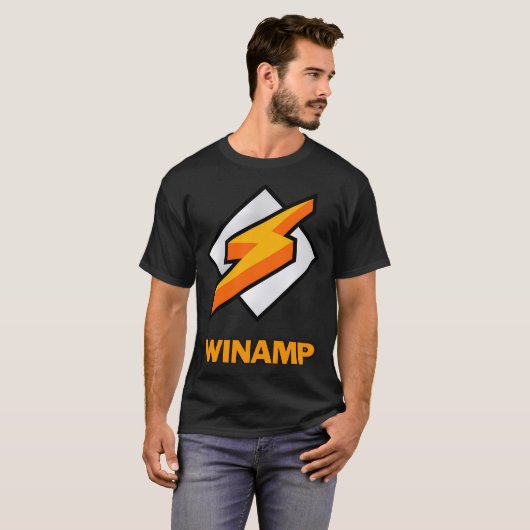 Winamp für Männer und Frauen T-Shirt (Vorne ganz)