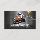 Winch Crane Construction | BAULKW Visitenkarte (Vorderseite)