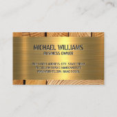 Winch Crane Holding Beam Visitenkarte (Rückseite)