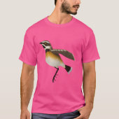 Winchat Bird Retro T-Shirt (Vorderseite)