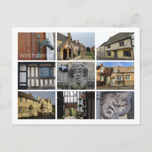 Winchcombe Postkarte (Vorderseite)