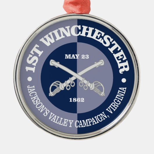 Winchester (B&G) Ornament Aus Metall (Vorne)