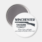 Winchester Beer Magnet (Vorderseite/Rückseite)