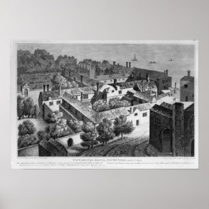 Winchester-Haus, Southwark ungefähr 1649 Poster
