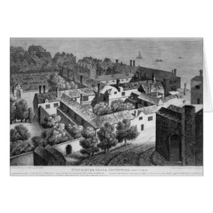 Winchester House, Southwark in etwa 1649