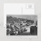 Winchester House, Southwark in etwa 1649 Postkarte (Vorne/Hinten)