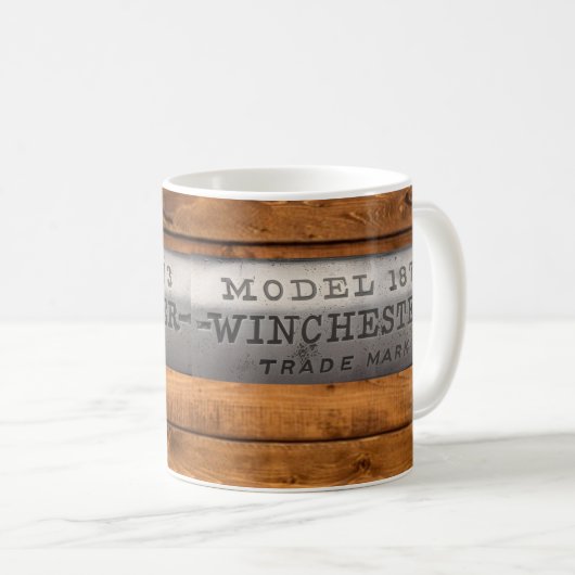 Winchester M1873 Rifle Kaffeetasse (VorderseiteRechts)
