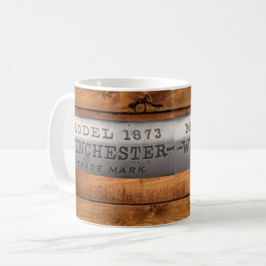 Winchester M1873 Rifle Kaffeetasse (Vorderseite Links)