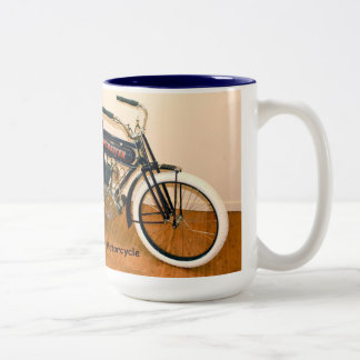 Winchester-Motorrad 1910 Zweifarbige Tasse