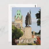 Winchester Postkarte (Vorne/Hinten)