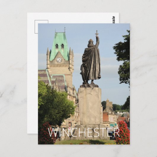 Winchester Postkarte (Vorne/Hinten)