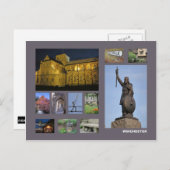 Winchester Postkarte (Vorne/Hinten)