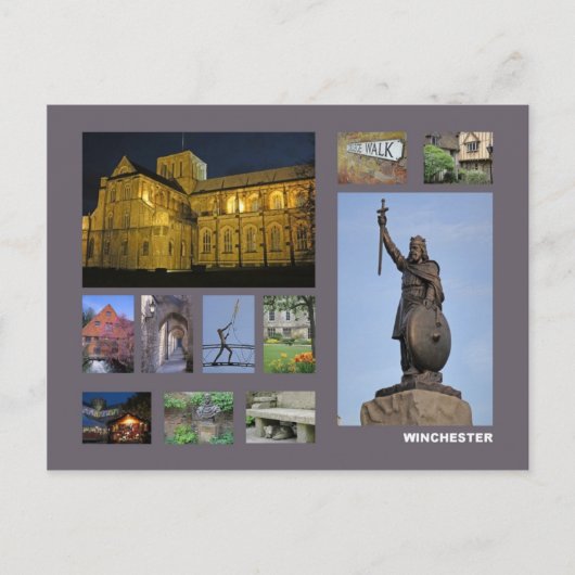 Winchester Postkarte (Vorderseite)
