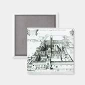 Winchester-Uni Magnet (Vorderseite/Rückseite)