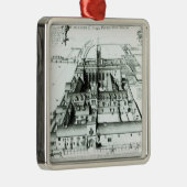 Winchester-Uni Silbernes Ornament (Rechts)