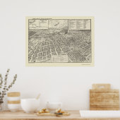 Winchester, VA Panoramic Map - 1926 Poster (Küche)