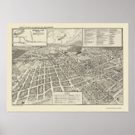 Winchester, VA Panoramic Map - 1926 Poster