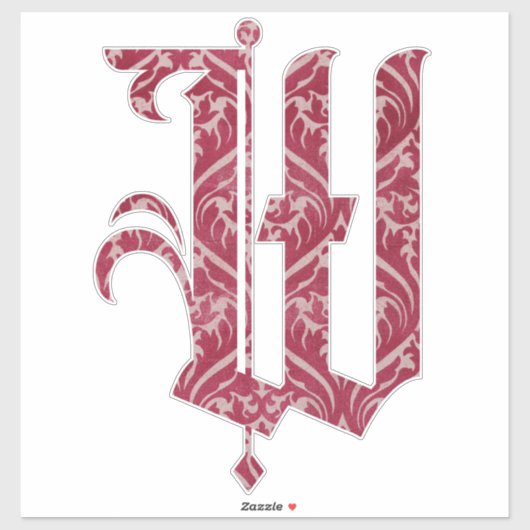 WINCHESTER -W- | INDIVIDUELLE NAME | PERSONALISIER AUFKLEBER (Blatt)