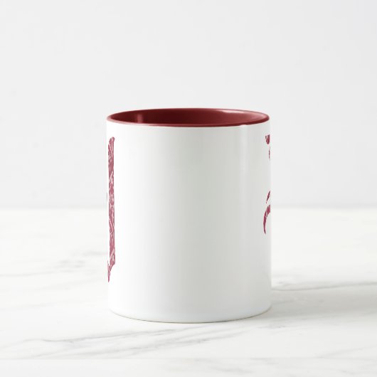 WINCHESTER -W- | INDIVIDUELLE NAME | PERSONALISIER TASSE (Zentrum)