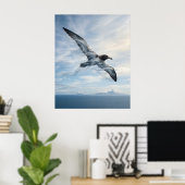 Wind-Albatros Endloser Ozean Poster (Heimbüro)