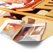 Wind auf Deck Button Up Poster (Ecke)