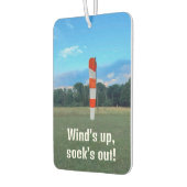 Wind auf, Sock's out, Foto, Funny, Aviation, Cool Autolufterfrischer (Links)