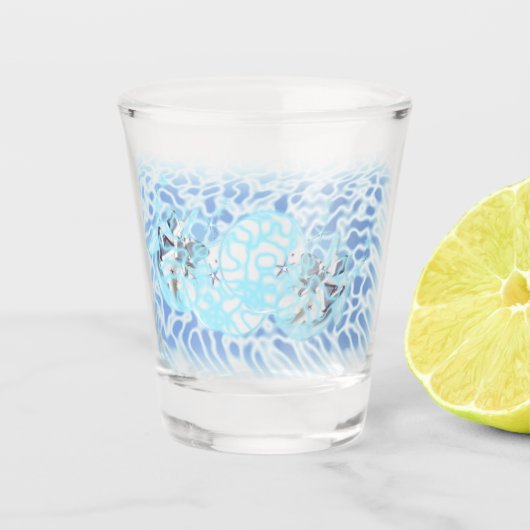 Wind aus Shotglas Schnapsglas (Vorderseite)