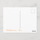 Wind Autumn Day Postcard Postkarte (Rückseite)