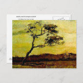 Wind-Beaten Tree (F10) Van Gogh Fine Art Postkarte (Vorne/Hinten)