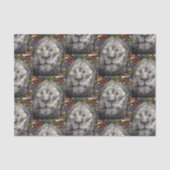 Wind Beneath My Wings Lion Butterfly Wildlife Art Seidenpapier (Vorderseite)