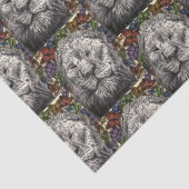 Wind Beneath My Wings Lion Butterfly Wildlife Art Seidenpapier (Ausschnitt)