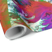 Wind bläst Bäume...... Geschenkpapier (Rolleneckpunkt)