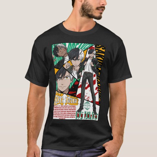 Wind Breaker - Haruka Sakura T-Shirt (Vorderseite)