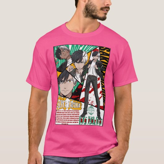 Wind Breaker - Haruka Sakura T-Shirt (Vorderseite)