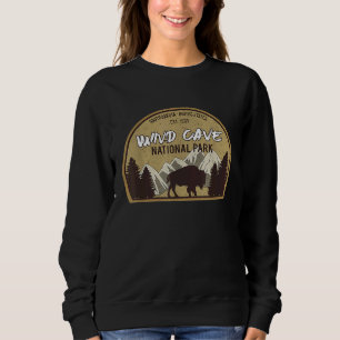 Wind Cave National Park Camping South Dakota Vinta Sweatshirt