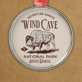 Wind Cave National Park - Hiking Lovers Gift Ornament Aus Metall