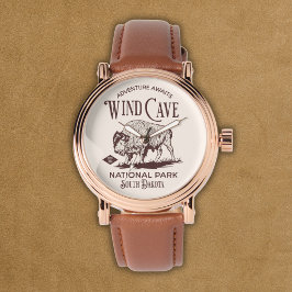 Wind Cave National Park - National Park Souvenir Armbanduhr