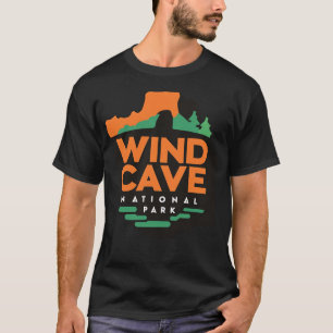 Wind Cave National Park Spiegel der natürlichen Sc T-Shirt