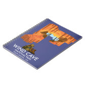 Wind Cave National Park Wanderposter. Notizblock (Linke Seite)
