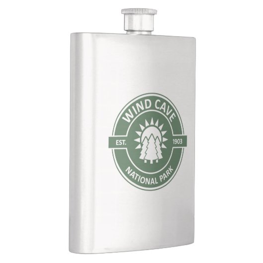 Wind Cave Nationalpark Flachmann (Rechts)