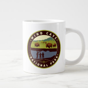 Wind Cave Nationalpark Jumbo-Tasse